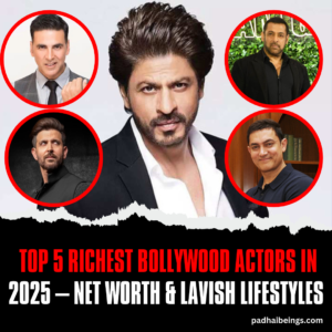 Top 5 Richest Bollywood Actors in 2025 – Net Worth & Lavish Lifestyles